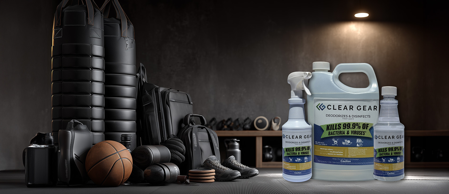  Tough on Germs. Safe on Everything Else.